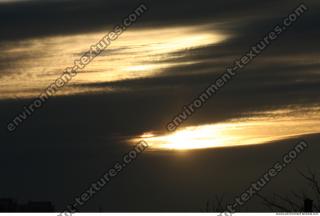 Photo Texture of Dusk Clouds 